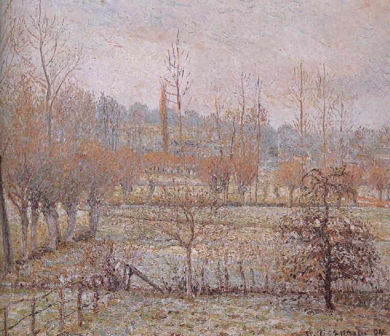Camille Pissarro Morning frost oil painting picture